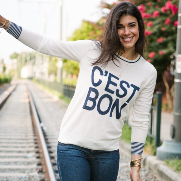 Madewell C’est Bon Pullover Sweater - Picture 1 of 6